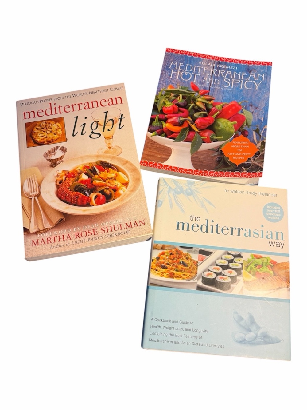 Mediterranean Light Cookbook - Beige Cover